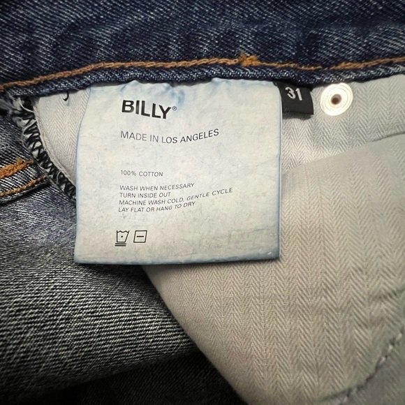 NWT BILLY LOS ANGELES Relaxed Fit Jean - Picture 13 of 13